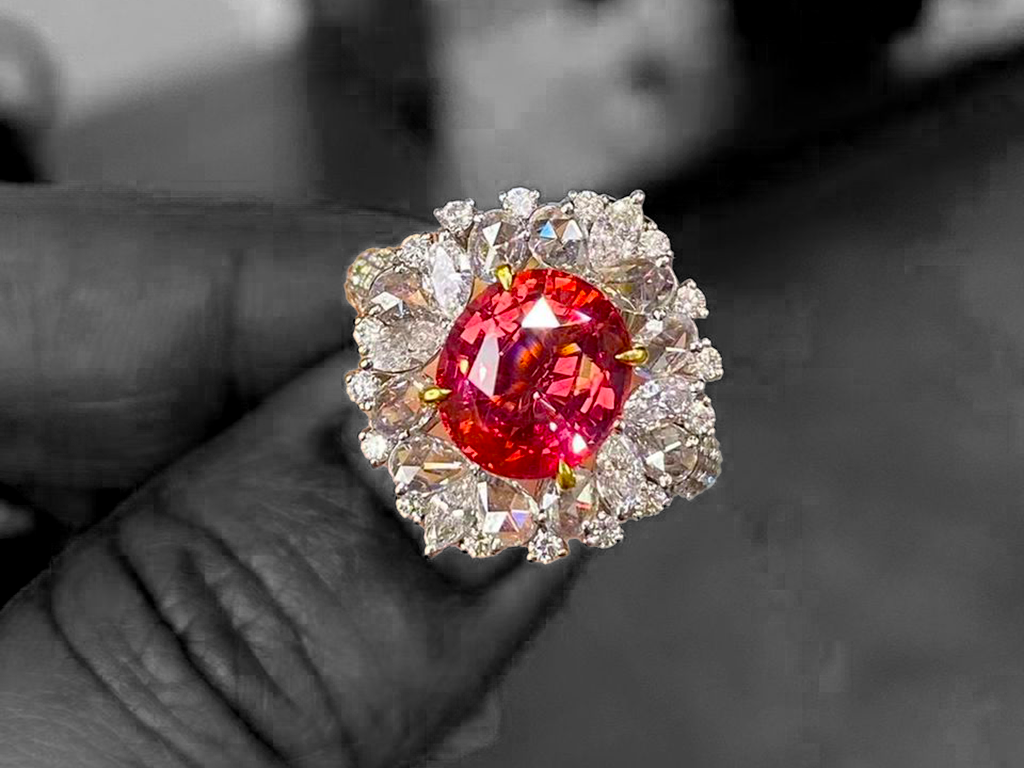 Luxury jewelry background